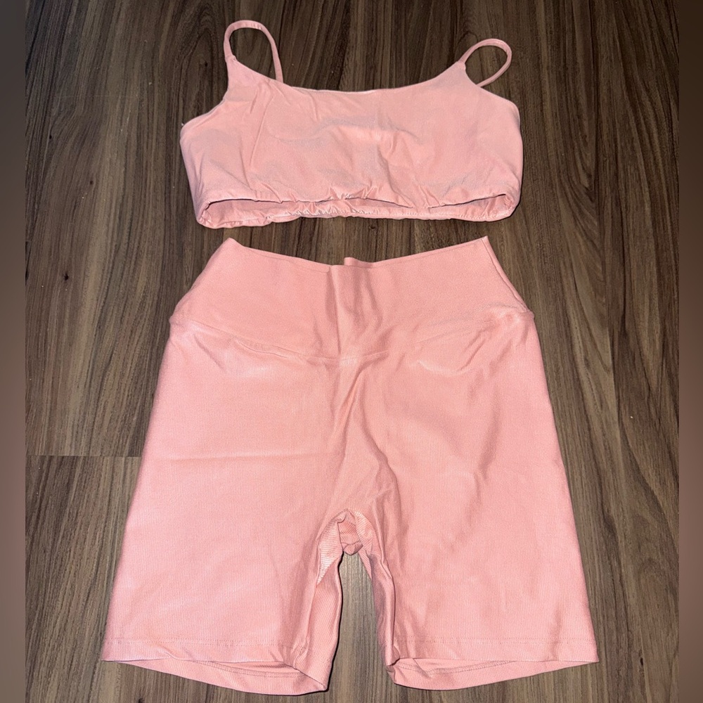 Booty by Brabants Hi-Shine Set in Blush color